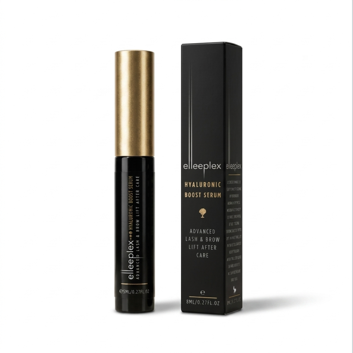 Elleeplex Hyaluronic Boost Lash & Brow Aftercare Conditioner | Deep Hydration Serum by Elleebana 8ml