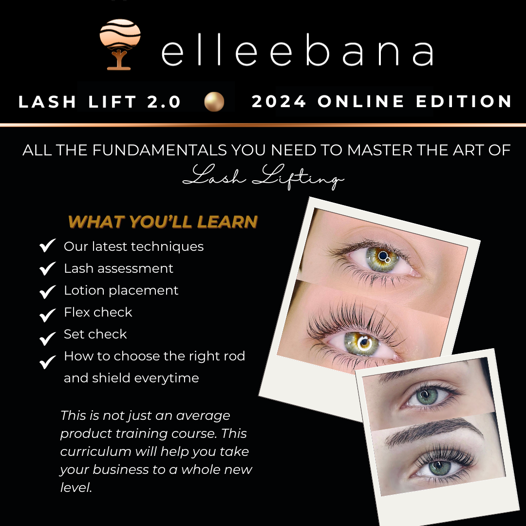 Online - Elleebana One Shot Lash Lift Course image 1